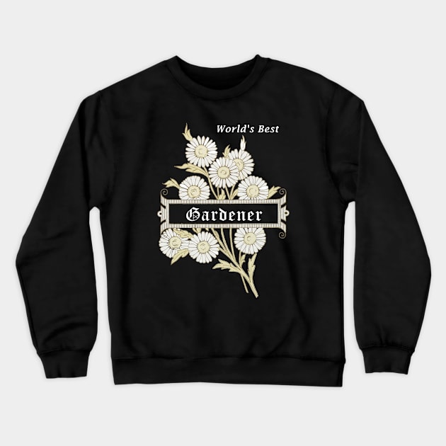 Lispe World's Best Gardener Crewneck Sweatshirt by Lispe